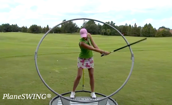 Planeswing Golf Training System Excels Ladies Golf Shoppe