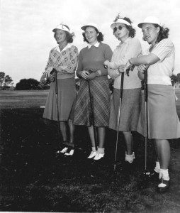 Vintage Women Golfers