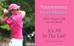 LPGA Prize Money