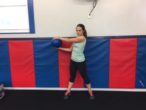 Golf Exercise - Medicine Ball-1