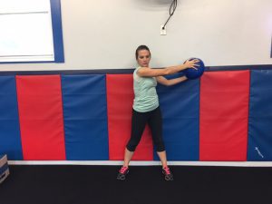 Golf Exercise - Medicine Ball-2